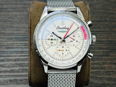 GM Factory Breitling 42MM 904L Steel Sapphire Glass Watch